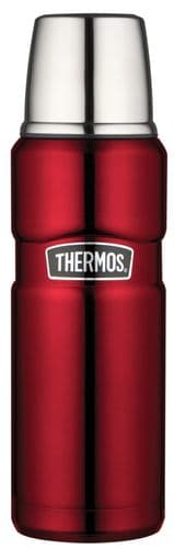 Thermos Stainless Steel King Flask 470ml - Red