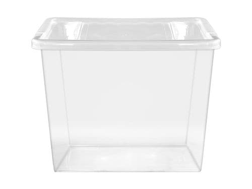 Thumbs Up Curved Storage Box & Lid - 80L