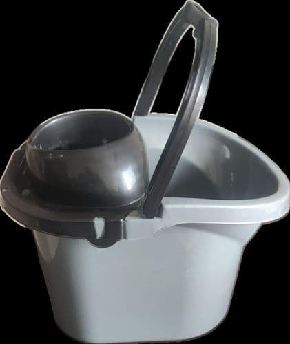 TML Mop Bucket - Silver/Black