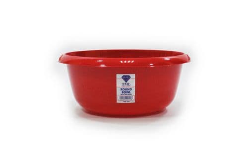 TML Round Bowl - 6L Red Glitter