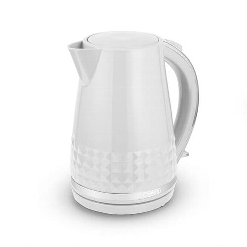Tower Solataire White Kettle 3kw - 1.5L