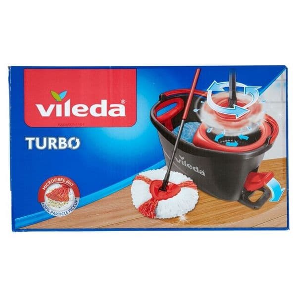 Vileda Easy Wring and Clean Turbo Mop and Bucket Set