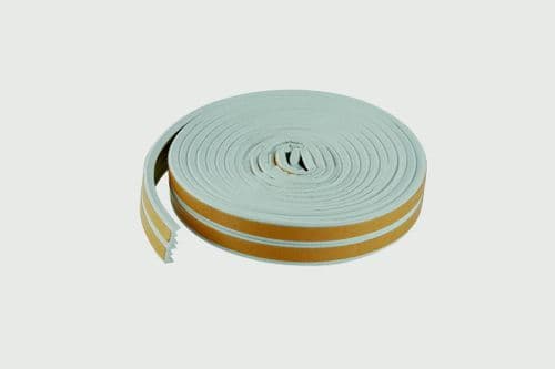 Woodside Epdm E Rubber Strip - 5m White