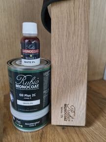 Rubio Monocoat Oil 20ml (White 5%)