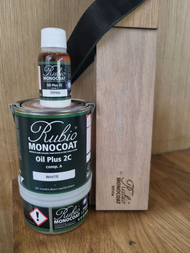 Rubio Oil plus 2C White 350ml Worktop Oil