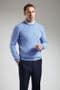 100% Lambswool  Crew Neck Sweater by Glenmuir 1891 - Style  Morar