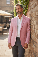 100% Linen Jacket by Gurteen - Casino - 21015 - Col. 196