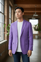 100% Linen Jacket by Gurteen - Casino - 21016 - Col. 468