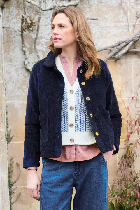 Ash Jacket - Navy - by Lily & Me - LM2633