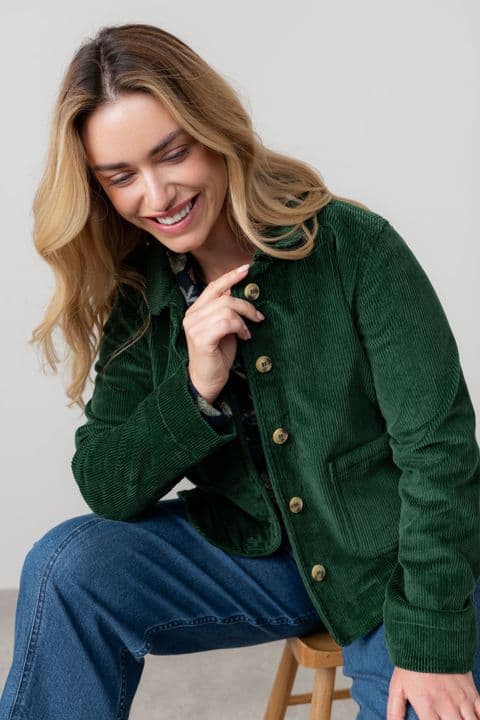 Ash Jacket -Pine Green - by Lily & Me - LM2633