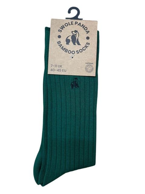 Bamboo Socks by Swole Panda - SP098 Green