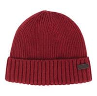 Barbour Carlton Beanie - Cranberry