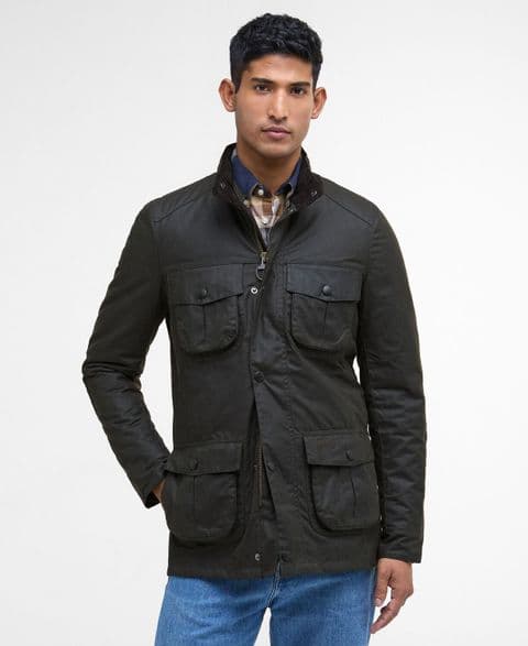 Barbour Corbridge Wax Jacket - Olive - MWX0340OL71