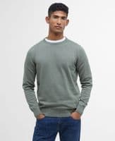 Barbour Cotton Crewneck Pullover (Green) - MKN0932GN49