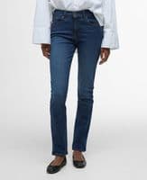 Barbour Essential Slim Jean - Worn Wash Blue - LTR0220BL34