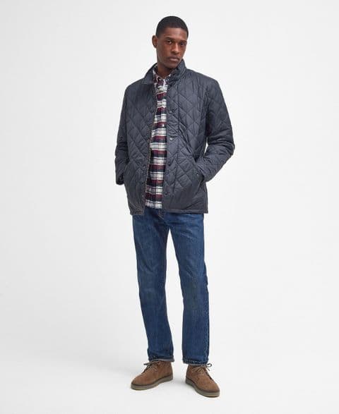 Barbour Flyweight Chelsea Jacket - MQU0007 - Navy