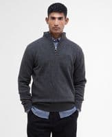 Barbour Half Zip Pullover - Charcoal - MKN0339