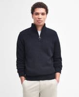 Barbour Half Zip Pullover - Navy- MKN0339
