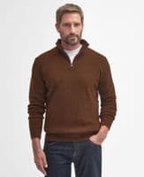 Barbour Half Zip Pullover - Standstone- MKN0339