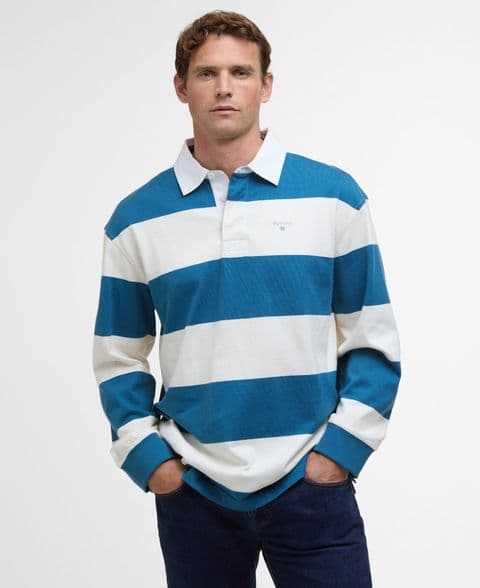 Barbour Rugby Shirt - Midnight - MML1440BU7
