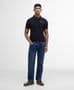 Barbour Short Sleeve Polo Shirt - Black - MML0358BK31