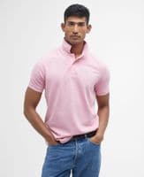 Barbour Short Sleeve Polo Shirt - Pink - MML0358PI51