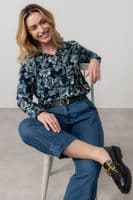 Beech Shirt Harvest by Lily & Me - LM25582 - Navy