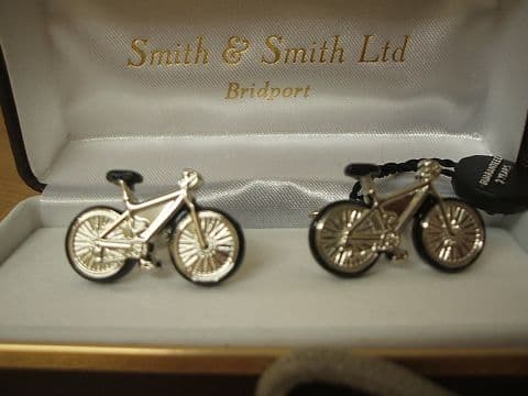 Bicycle Cufflinks