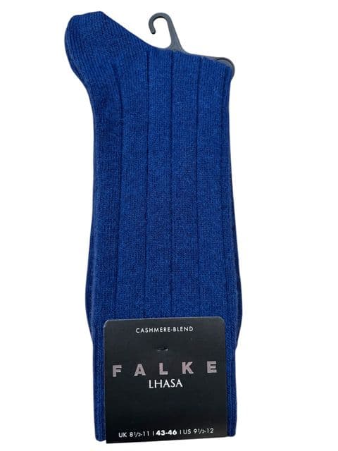 Cashmere Blend Socks by Falke -Royal Blue -6000