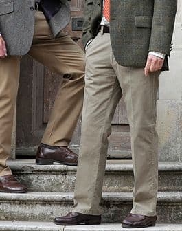 Cotton Moleskin Trousers by Gurteen- Epsom 1304