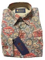 Cotton Shirt by Gabicci - G55W02 - Paprika