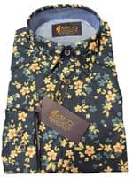 Cotton Shirt by Gabicci - G55W04 - Navy