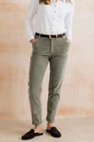 Jumbo Cord Trousers by Lily & Me - Sage - Brookend - LM26631