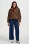 Leopard Print Fleece Fleece by sugarhill -J0032