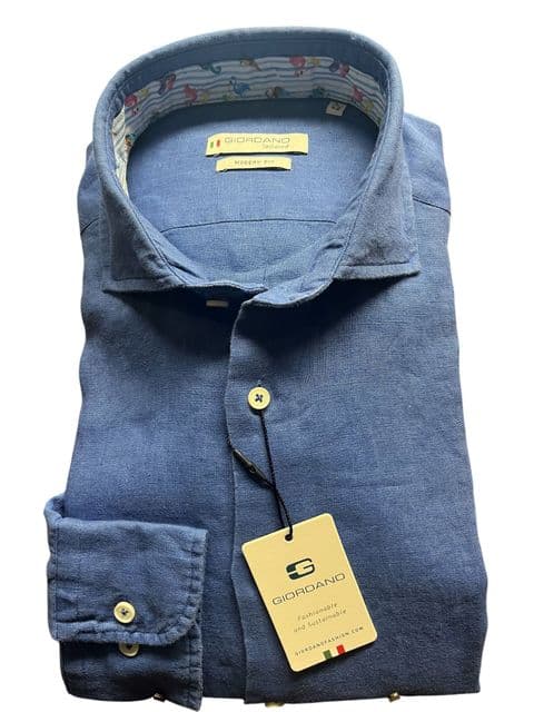 Linen Shirt by Giordano - 617810/63