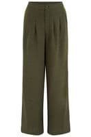 Lois Wide Leg Trousers - Olive - by sugarhill - TR0126