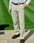 Mid Weight Cotton Trousers by Gurteen  - Longford - 1448