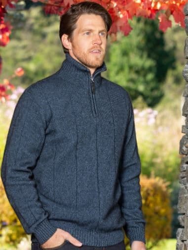 Noble Wilde Javelin Zip Neck Pullover