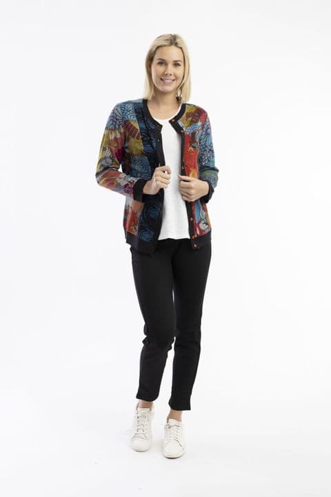 Orientique Billy Jean Cardigan -  62717