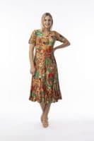 Orientique Sao Paulo Godet Dress - Style 30216