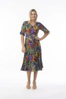 Orientique Zapallar Godet Dress - Style 81360