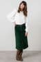 Penrose Plain Skirt by Lily & Me - Pine Green -LM25640