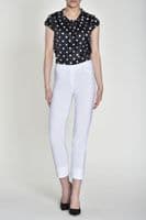 Robell Marie Cotton Blend Trousers  - 51412-54554-10