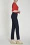 Robell Power Stretch Navy Jeans - Bella 52560 - Short  Length