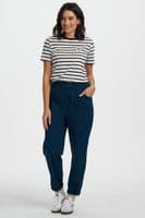 Rowan Trousers - Black & Teal - by sugarhill - TR0130