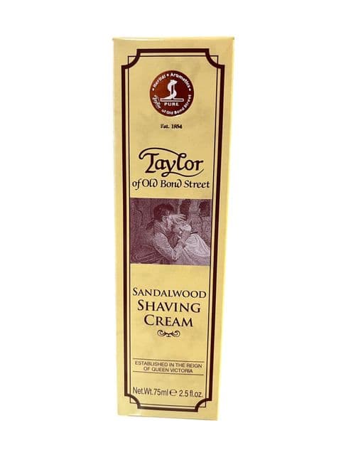 Sandalwood Shaving Cream - Taylor of  Old Bond Street - 75ml