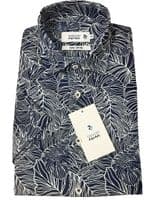 Short Sleeved Shirt by Double Two - DTLS1312 - Navy