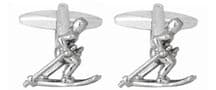 Ski Cufflinks
