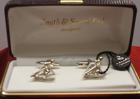 Ski Cufflinks