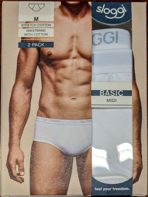 Sloggi for Men - Basic Midi - Double Pack